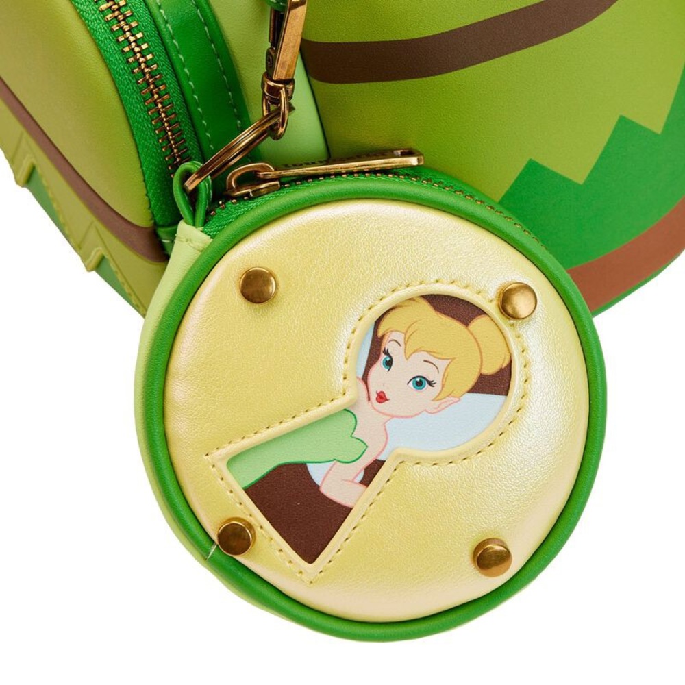 New With Tags Loungefly Disney’s Peter Pan Mini Backpack and Wallet - Picture 6 of 11